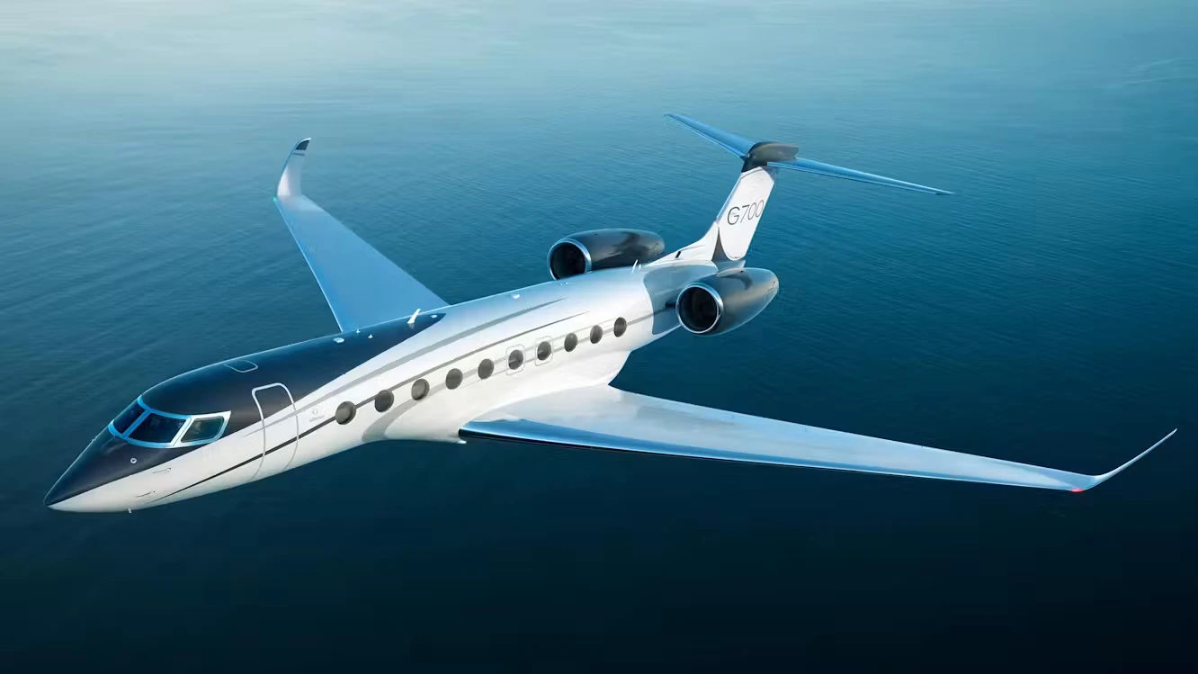 Gulfstream Aerospace Gulfstream G700 aircraft in flight