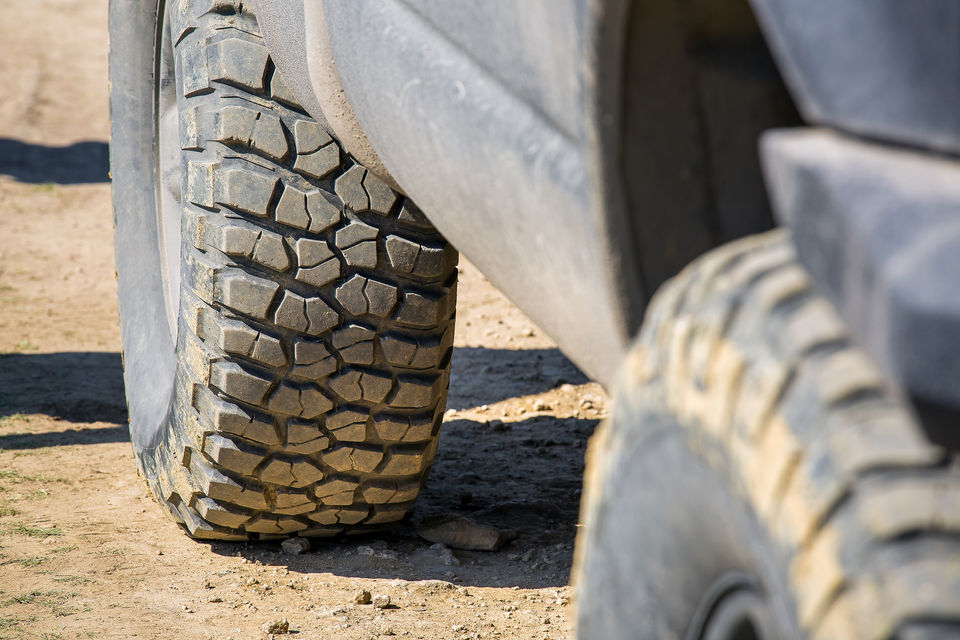 Off-road tyres designed to handle rugged terrains