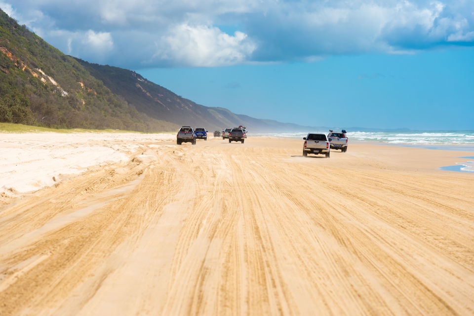 Captivating glimpses of the diverse 4WD tracks in the Sunshine Coast region