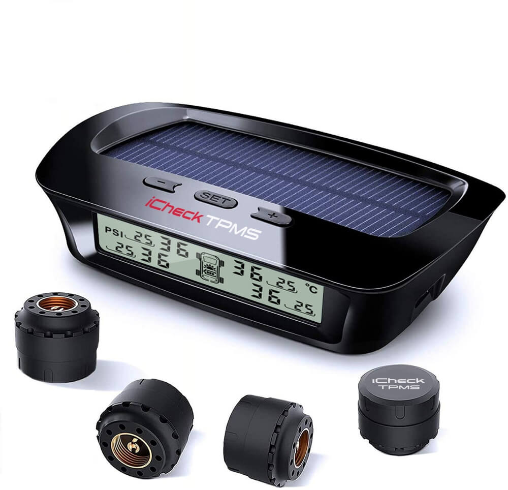 User-friendly iCheck TPMS providing real-time monitoring