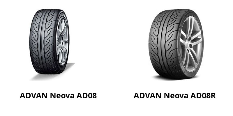 Yokohama ADVAN Neova AD08 vs Yokohama ADVAN Neova AD08R