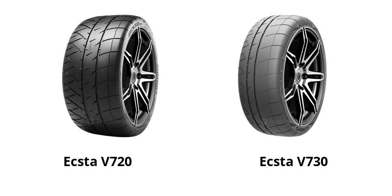 Kumho Ecsta V720 vs Kumho Ecsta V730