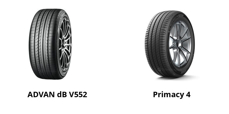 Yokohama ADVAN dB V552 vs Michelin Primacy 4