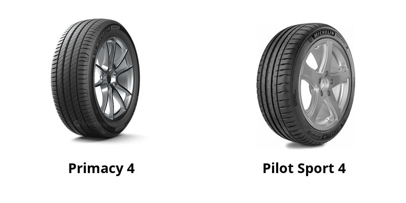 Michelin Primacy 4 vs Michelin Pilot Sport 4