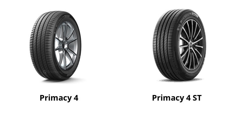 Michelin Primacy 4 vs Michelin Primacy 4 ST