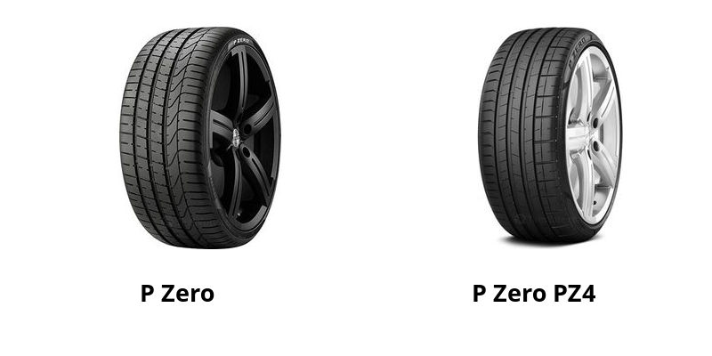 Pirelli P Zero vs Pirelli P Zero PZ4