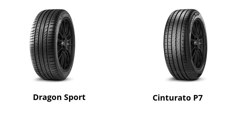 Pirelli Dragon Sport vs Pirelli Cinturato P7