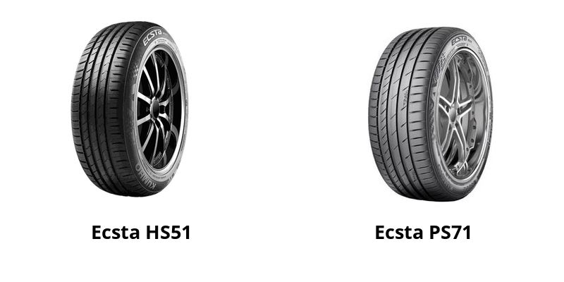 Kumho Ecsta HS51 vs Kumho Ecsta PS71