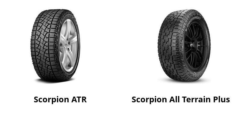 Pirelli Scorpion ATR vs Pirelli Scorpion All Terrain Plus