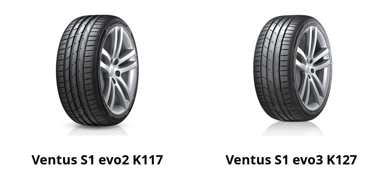 Hankook Ventus S1 evo2 K117 vs evo3 K127 - Which Is #1?
