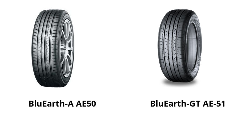 Yokohama BluEarth-A AE50 vs Yokohama BluEarth-GT AE-51