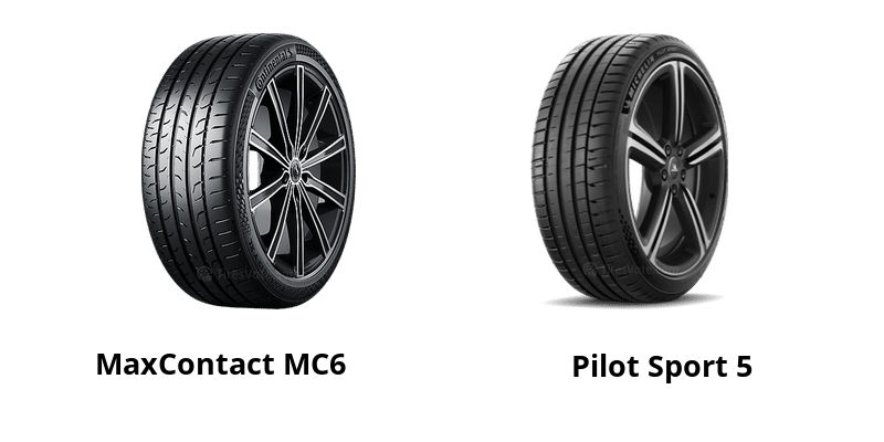 Continental MaxContact MC6 vs Michelin Pilot Sport 5