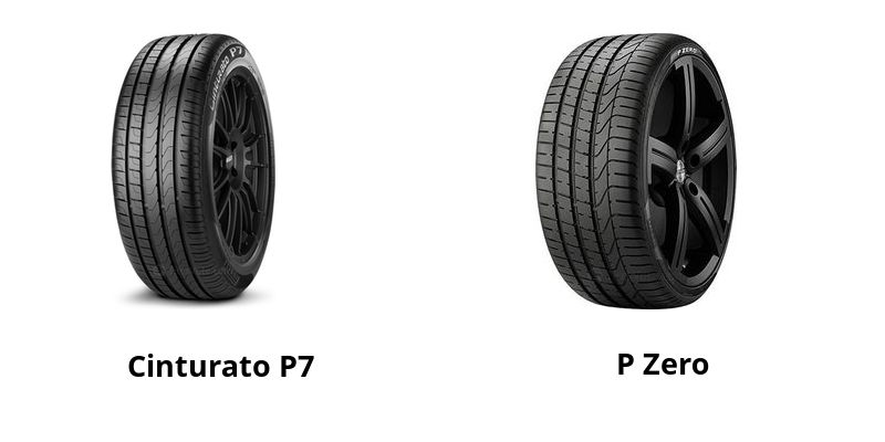 Pirelli Cinturato P7 vs P Zero - Which Is #1? [Test Data] | Autoreifen