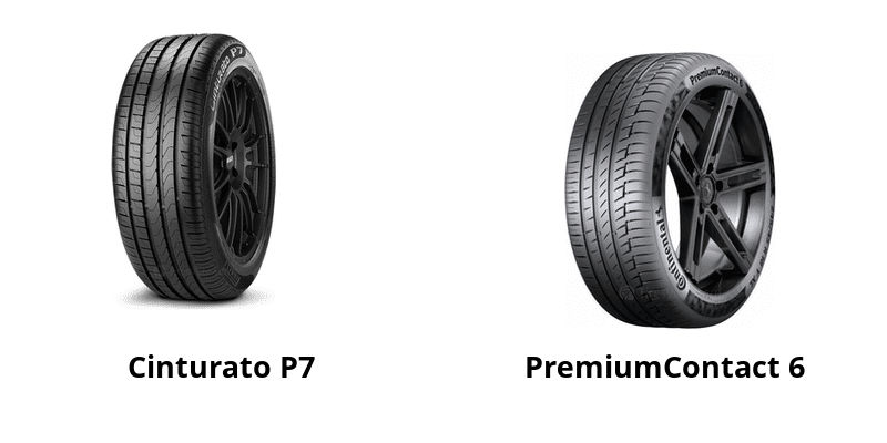 Pirelli Cinturato P7 vs Continental PremiumContact 6