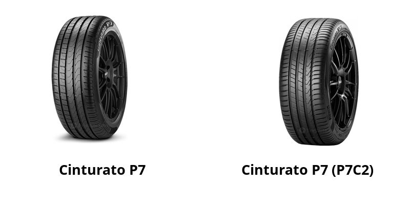 Pirelli Cinturato P7 vs Pirelli Cinturato P7 (P7C2)