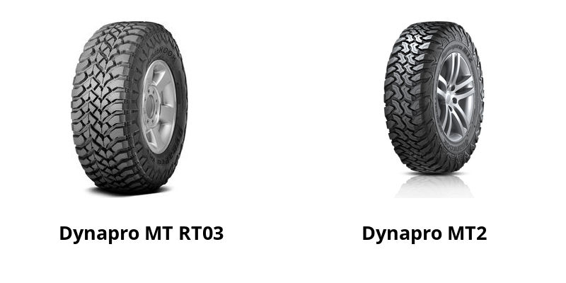 Hankook Dynapro MT RT03 vs Hankook Dynapro MT2