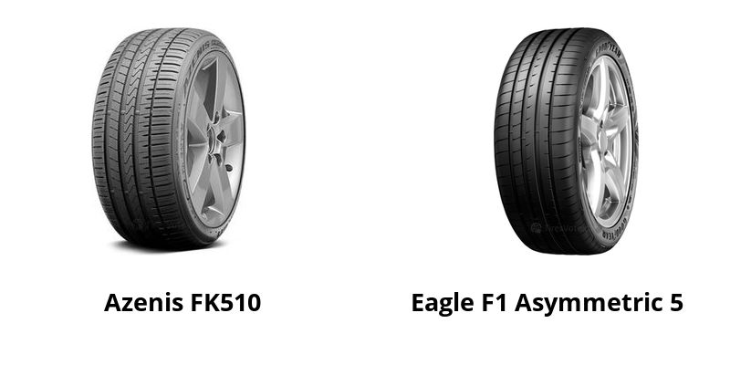 Falken Azenis FK510 vs Goodyear Eagle F1 Asymmetric 5