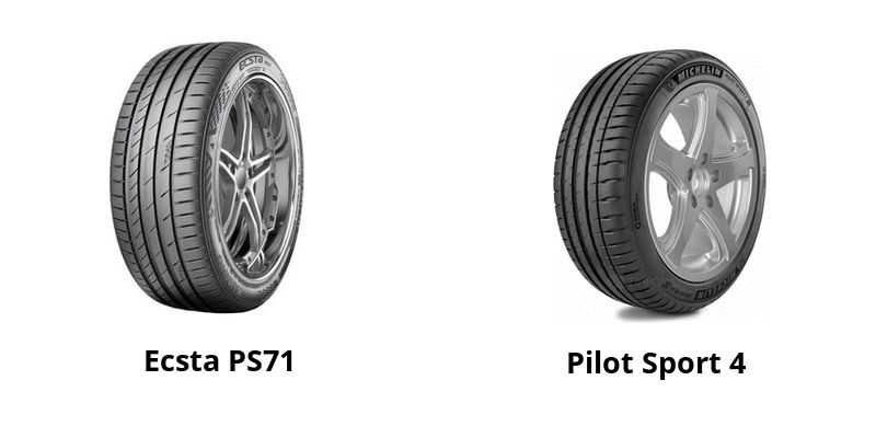 Kumho Ecsta PS71 vs Michelin Pilot Sport 4