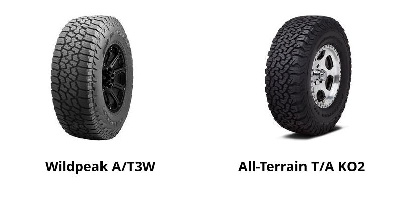 Falken Wildpeak A/T3W vs BFGoodrich All-Terrain T/A KO2