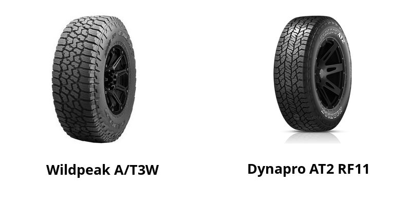 Falken Wildpeak A/T3W vs Hankook Dynapro AT2 RF11