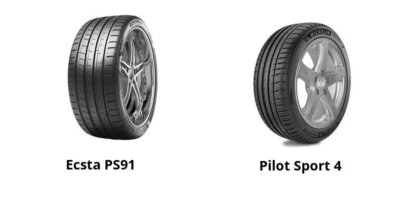 Kumho Ecsta PS91 vs Michelin Pilot Sport 4