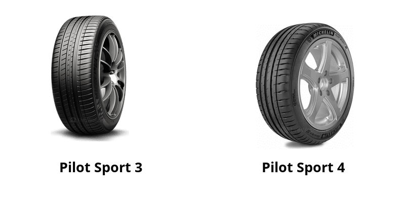 Michelin Pilot Sport 3 vs Michelin Pilot Sport 4
