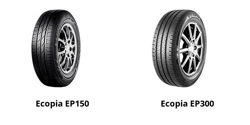 Bridgestone Ecopia EP150 vs Bridgestone Ecopia EP300