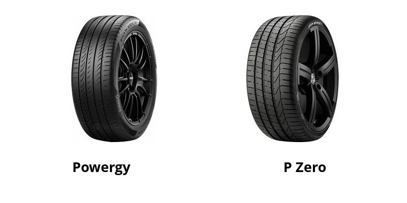 Pirelli Powergy vs Pirelli P Zero