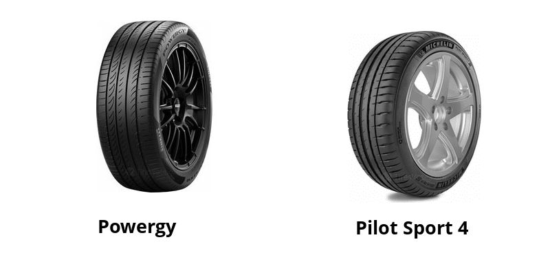 Pirelli Powergy vs Michelin Pilot Sport 4