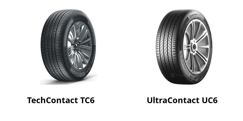 Continental TechContact TC6 vs Continental UltraContact UC6