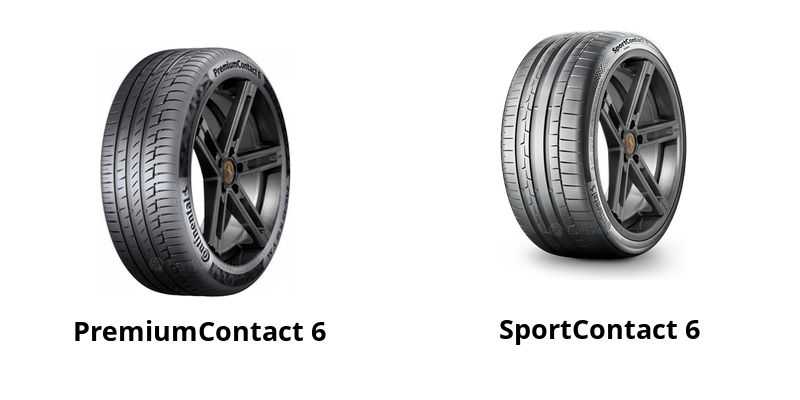Continental PremiumContact 6 vs Continental SportContact 6
