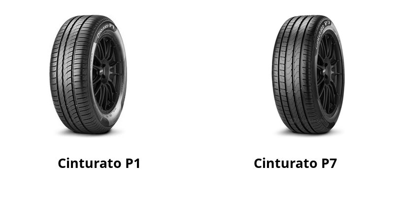 Pirelli Cinturato P1 vs Pirelli Cinturato P7