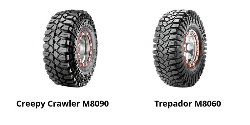 Maxxis Creepy Crawler M8090 vs Maxxis Trepador M8060