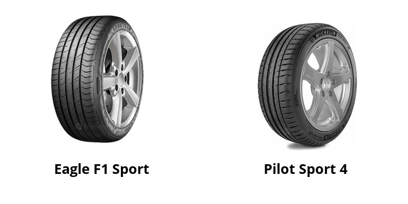 Goodyear Eagle F1 Sport vs Michelin Pilot Sport 4