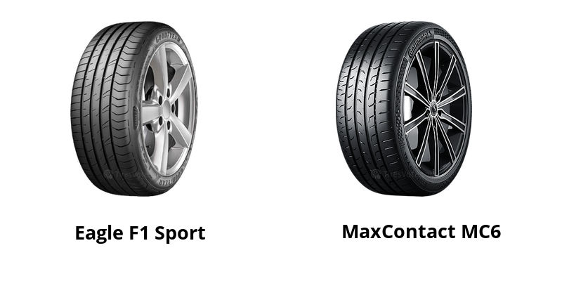 Goodyear Eagle F1 Sport vs Continental MaxContact MC6