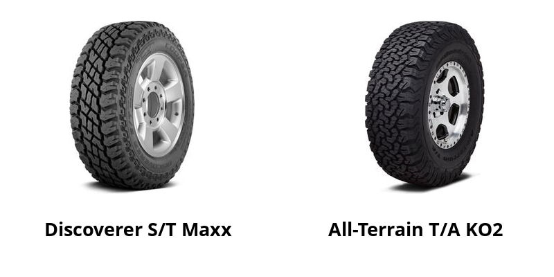 Cooper Discoverer S/T Maxx vs BFGoodrich All-Terrain T/A KO2