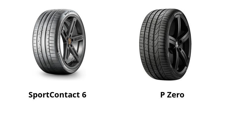 Continental SportContact 6 vs Pirelli P Zero