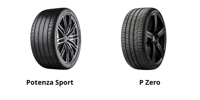 Bridgestone Potenza Sport vs Pirelli P Zero