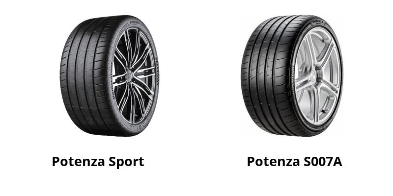 Bridgestone Potenza Sport vs Bridgestone Potenza S007A