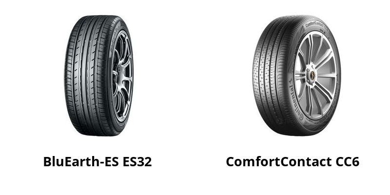 Yokohama BluEarth-ES ES32 vs Continental ComfortContact CC6