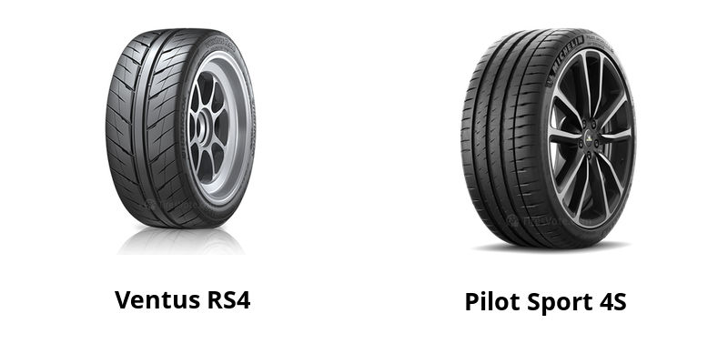 Hankook Ventus RS4 vs Michelin Pilot Sport 4S
