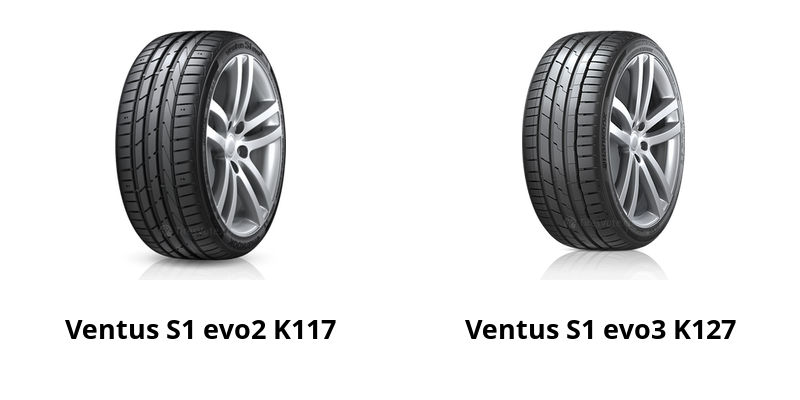 evo3 #1? Which S1 Is Ventus K117 evo2 Hankook vs - K127