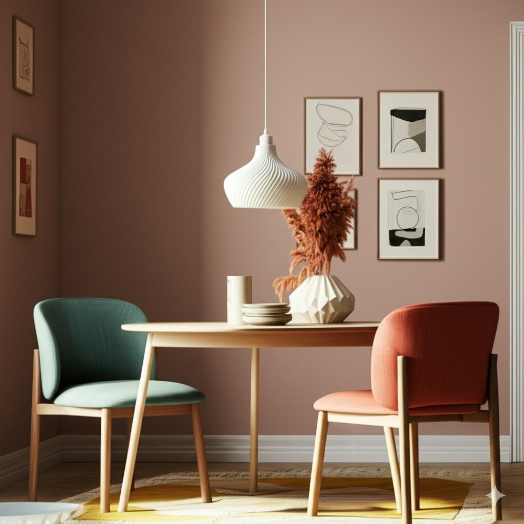 Salón iluminado con lámparas de materiales naturales Iberic Deco