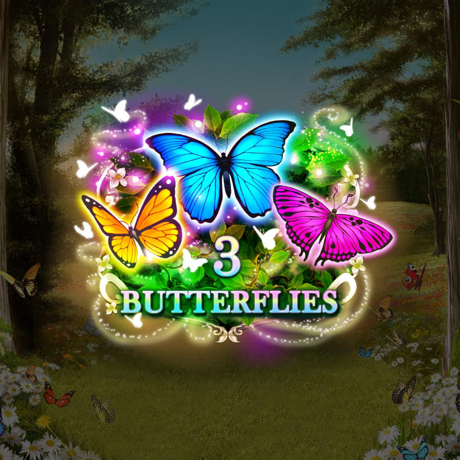 3 Butterflies