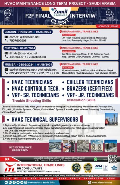 HVAC Maintenance Long-Term Project - Saudi Arabia