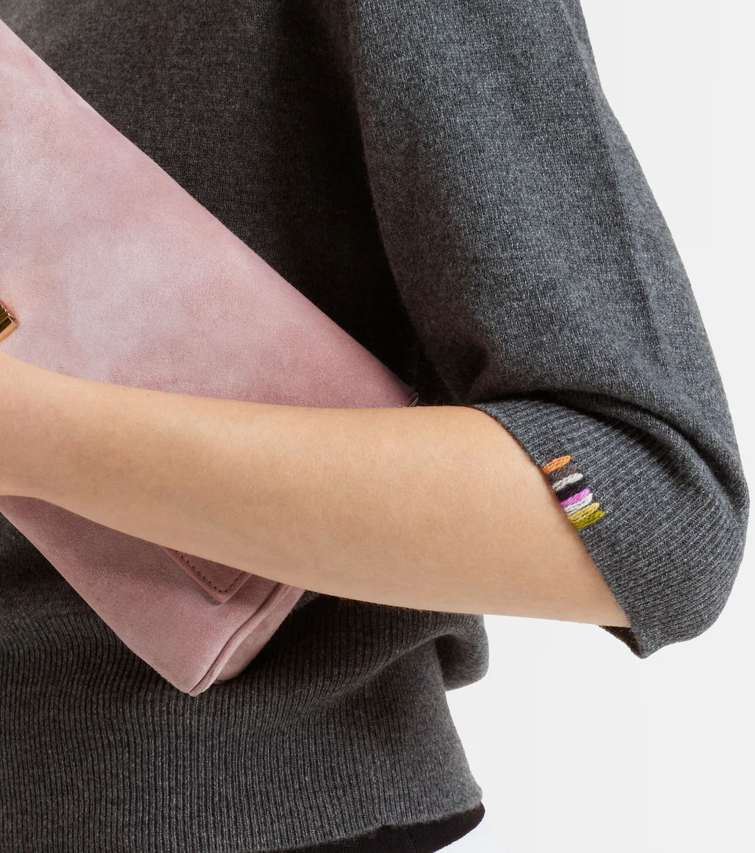 Extreme Cashmere N°422 Marianne Cashmere Sweater in Grey