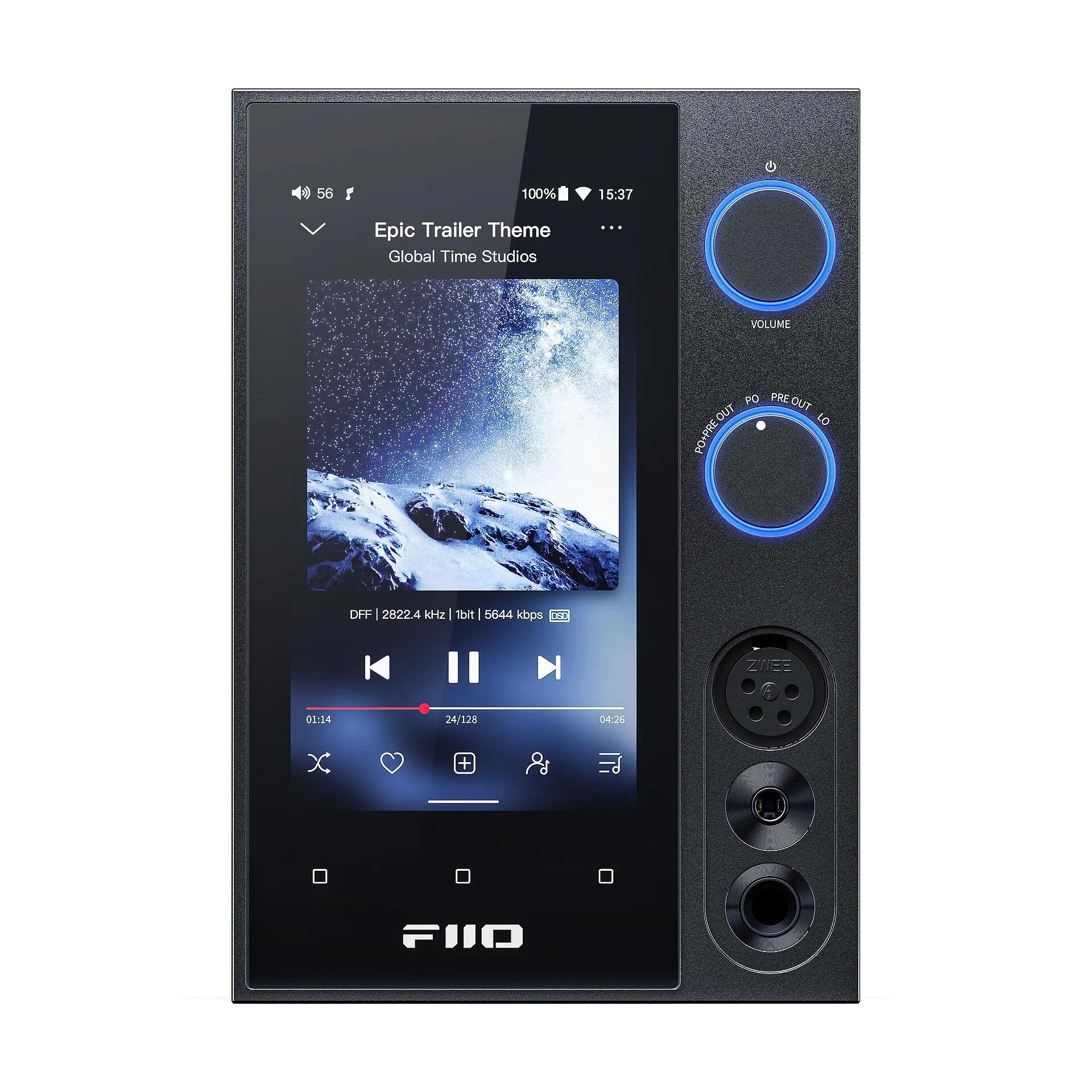 FiiO R7 Desktop Hi-Res Streaming DAC, Preamplifier and Headphone Amplifier