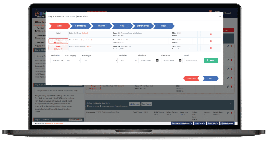 Quotation Creation steps