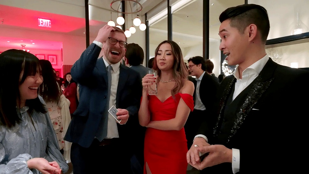 Corporate close up magic 2025