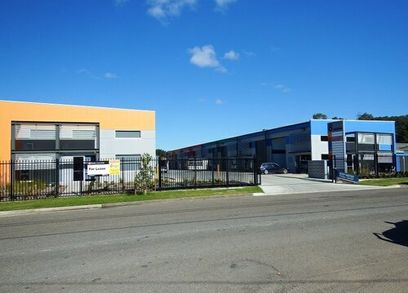 QUALITY ARCHITECTURALLY DESIGNED INDUSTRIAL UNIT IN THIS COMPLEX OF 16.